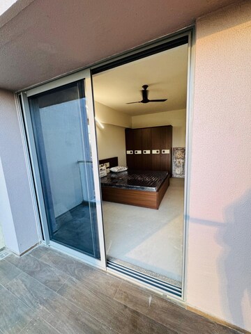 Staircase in 2 BHK Apartment at Adani Atelier Greens, Koregaon Park – for Rent