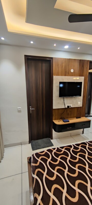 Living Room in 3 BHK Apartment at Motia Blue Ridge, Dhakoli – for Sale