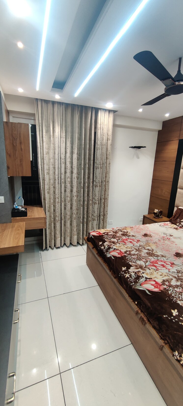 Bedroom, motia-blue-ridge 3 Bedroom 1721 Sq.Ft. Apartment In Dhakoli Zirakpur 9670962