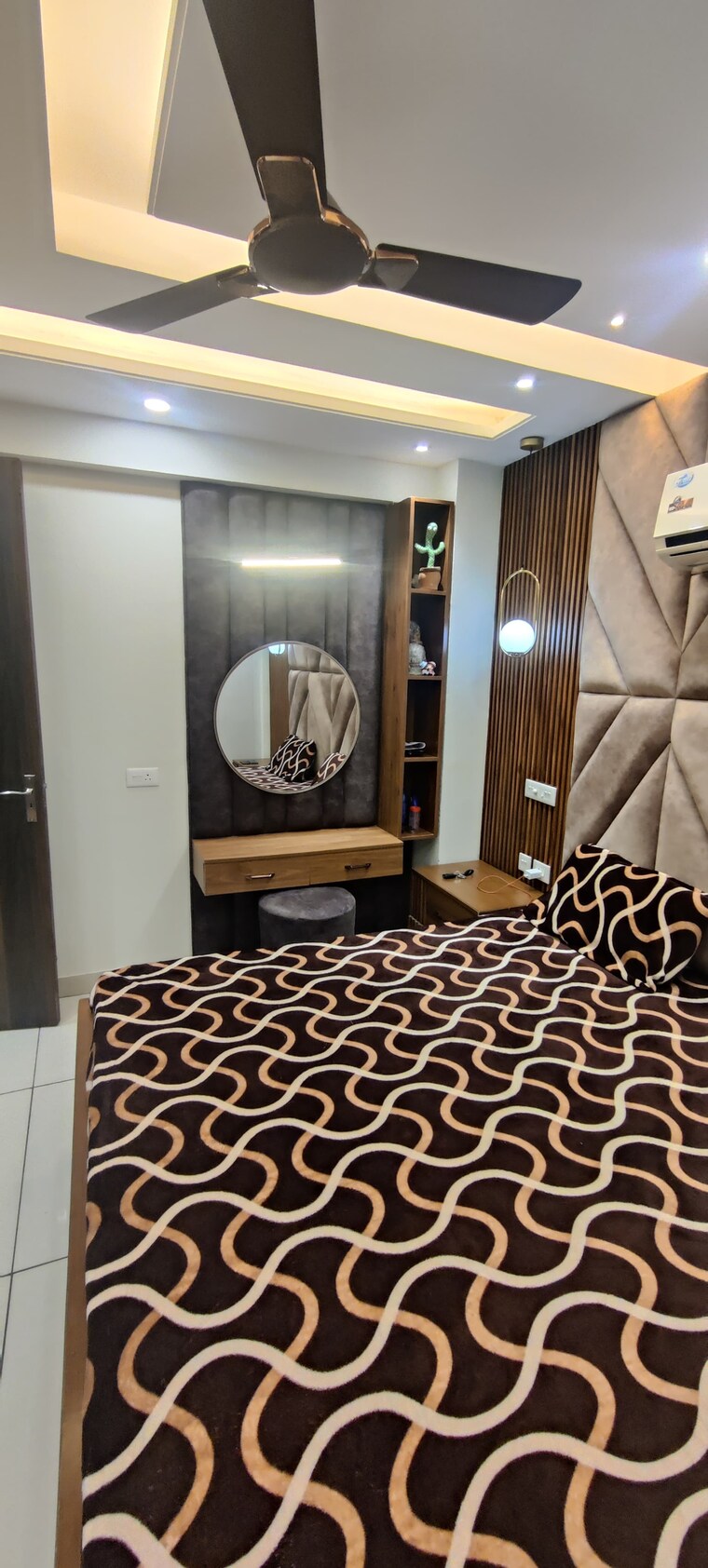 Bedroom, motia-blue-ridge 3 Bedroom 1721 Sq.Ft. Apartment In Dhakoli Zirakpur 9670962