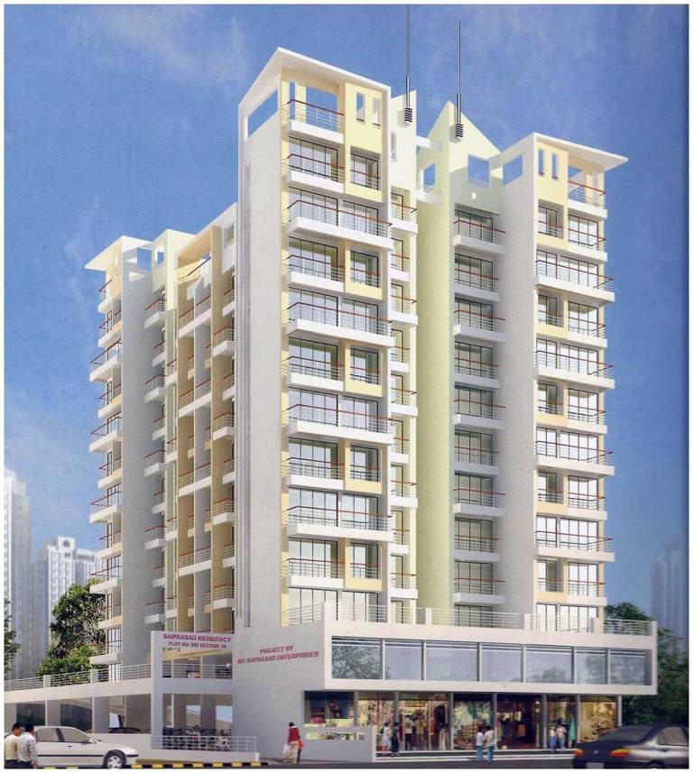 1 BHK + Extra Room Apartment For Sale in Sai Prasad Residency CHS Ltd