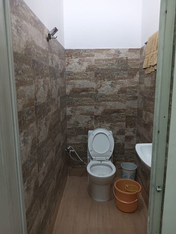 Bathroom in 3 BHK Apartment at LDA Parijaat Apartments, Faizabad Road – for Rent