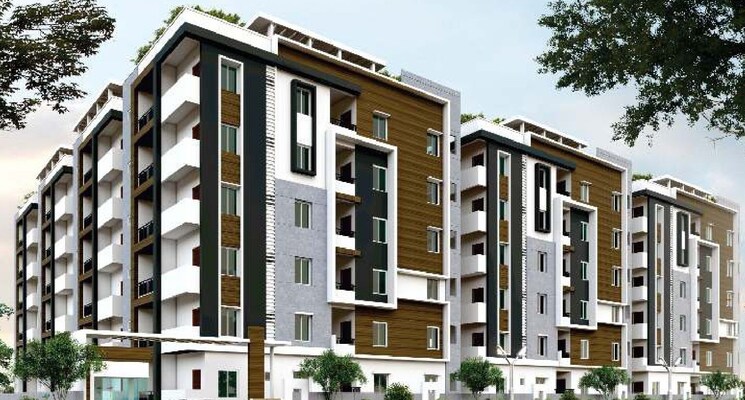 Exterior View, bachupally 2 Bedroom 1160 Sq.Ft. Apartment In Bachupally Hyderabad 9671230