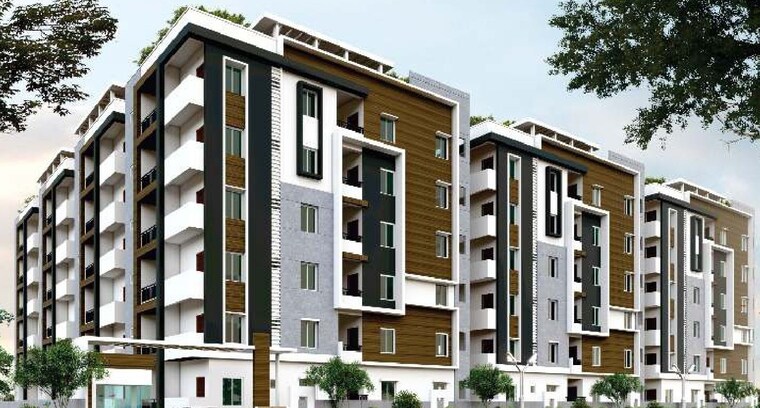 Exterior View, bachupally 2 Bedroom 1160 Sq.Ft. Apartment In Bachupally Hyderabad 9671230