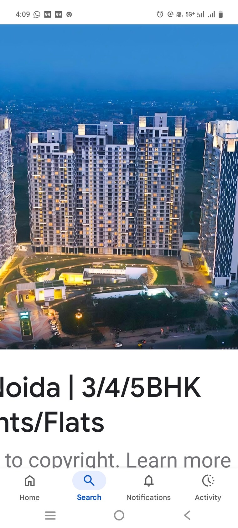 Exterior View, prateek-edifice 5 Bedroom 4300 Sq.Ft. Apartment In Sector 107 Noida 9671409