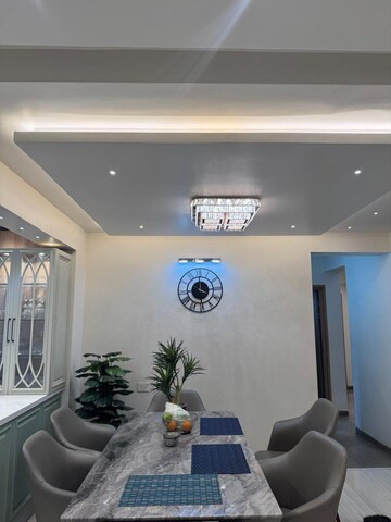 Dining area in 4 BHK Apartment at Porvorim – for Rent