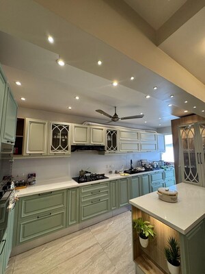 Kitchen in 4 BHK Apartment at Porvorim – for Rent