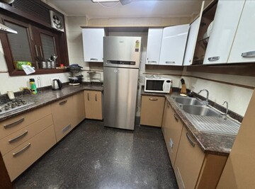 Kitchen in 3 BHK Builder Floor at Greater Kailash I – for Sale