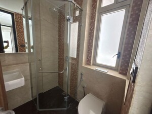 Bathroom in 3 BHK Apartment at Lodha The Park, Worli – for Rent