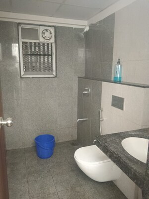 Bathroom in 2 BHK Apartment at Gera World of Joy, Kharadi – for Rent