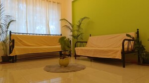 Living Room in 1 BHK Apartment at Calangute – for Rent