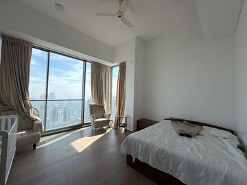 Bedroom in 4 BHK Apartment at Rustomjee Crown, Prabhadevi – for Rent