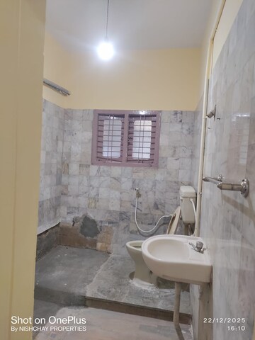 Bathroom in 3 BHK Independent House at Hrbr Layout – for Rent