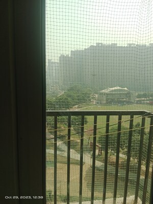 Balcony in 2.5 BHK Apartment at Gaur City 4th Avenue, Sector 4 Greater Noida – for Rent