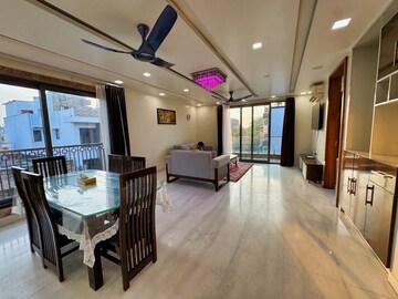 Living Room in 3 BHK Builder Floor at Saket – for Rent
