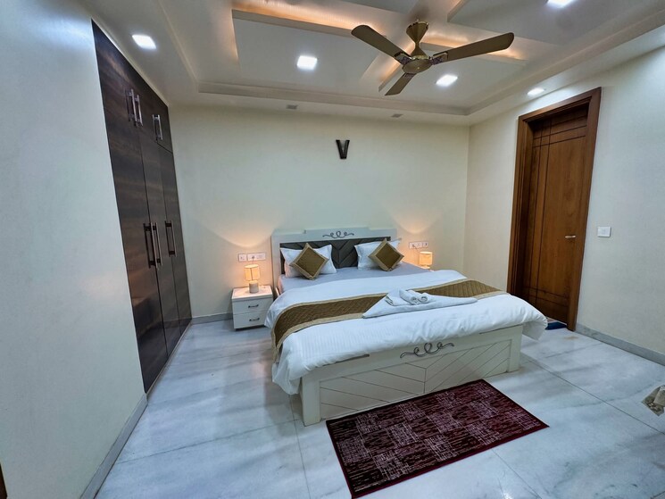 Bedroom, saket 3 Bedroom 1600 Sq.Ft. Builder Floor In Saket Delhi 9672088