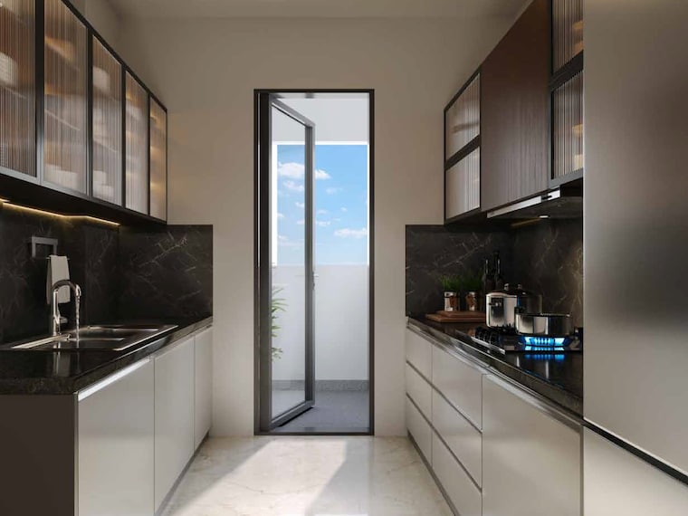 Kitchen, shapoorji-pallonji-joyville-celestia 2 Bedroom 670 Sq.Ft. Apartment In Hadapsar Pune 9672230