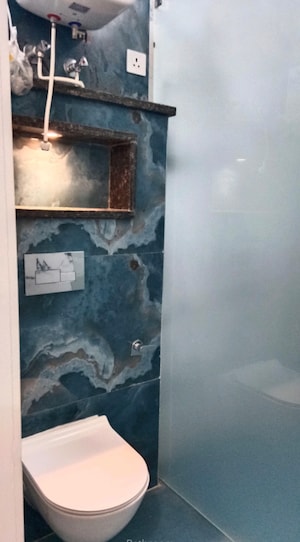 Bathroom in 3 BHK Builder Floor at Puri Kohinoor, Sector 89 – for Rent