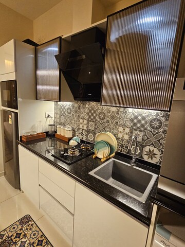 Kitchen in Studio Apartment at Godrej Royale Woods, Devanahalli – for Sale