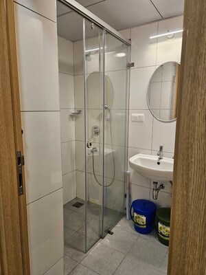 Bathroom in Studio Apartment at Godrej Royale Woods, Devanahalli – for Sale