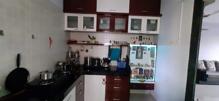 Kitchen, asian-galaxy 3 Bedroom 1488 Sq.Ft. Apartment In Kharghar Navi Mumbai 9672160