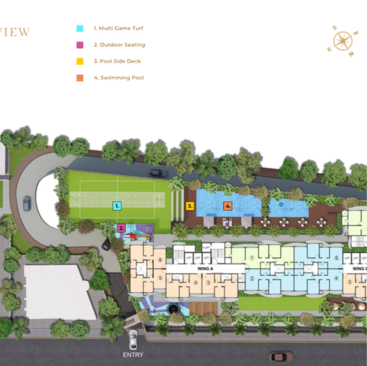 Master Plan, sk-imperial-garden 1 Bedroom 433 Sq.Ft. Apartment In Mira Road Thane 9672347