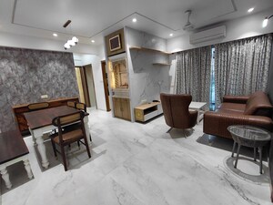 Living Room in 3 BHK Apartment at Satellite Tower, Goregaon East – for Rent