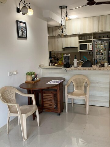 Living Room in 1 BHK Apartment at Kanakia Rainforest, Andheri East – for Rent