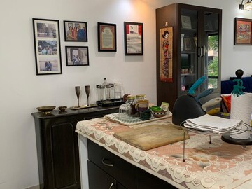 Kitchen in 1 BHK Apartment at Kanakia Rainforest, Andheri East – for Rent