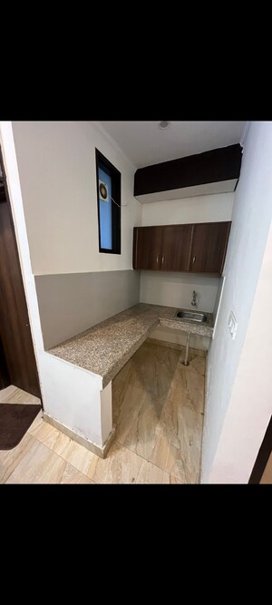 Kitchen in Studio Builder Floor at DLF City Phase III, Sector 24 – for Rent
