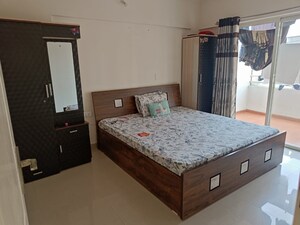 Bedroom in 2 BHK Apartment at Sancheti Eves Garden, Mundhwa – for Rent