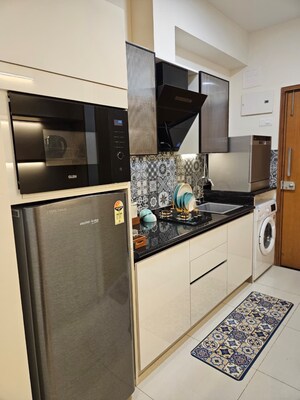 Kitchen in Studio Apartment at Godrej Royale Woods, Devanahalli – for Sale