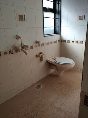 Bathroom in 2 BHK Apartment at Sheth Vasant Galaxy, Goregaon West – for Rent