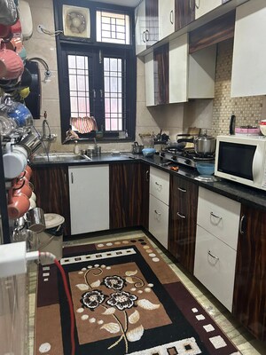 Kitchen in 2 BHK Builder Floor at Saket – for Rent