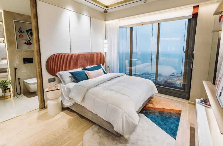 Bedroom, lodha-seamont 3 Bedroom 1299 Sq.Ft. Apartment In Malabar Hill Mumbai 9672863