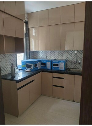 Kitchen in 1 BHK Builder Floor at DLF City Phase III, Sector 24 – for Rent