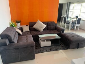 Living Room in 2 BHK Apartment at Kolte Patil Life Republic, Hinjewadi – for Rent