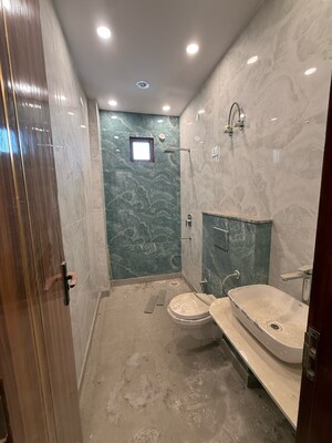 Bathroom in 2 BHK Builder Floor at Mahaveer Nagar – for Sale