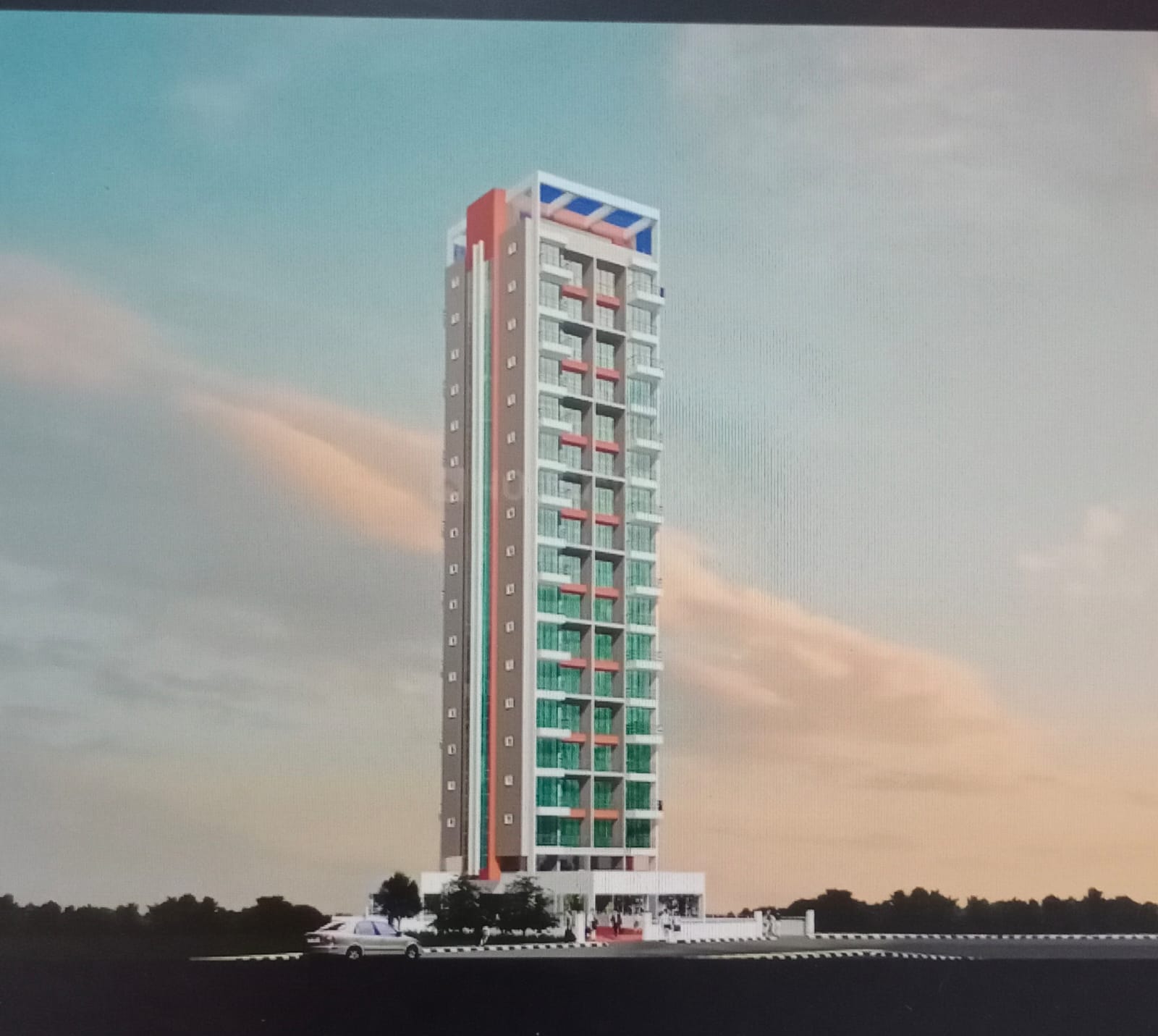 2 BHK + Extra Room 1157 Sq.Ft. Apartment in Monarch Ambience