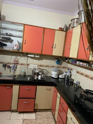 Kitchen in 2 BHK Builder Floor at Uttam Nagar West – for Sale