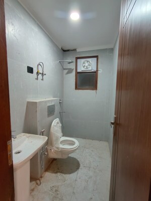 Bathroom in 3 BHK Builder Floor at Saket – for Rent