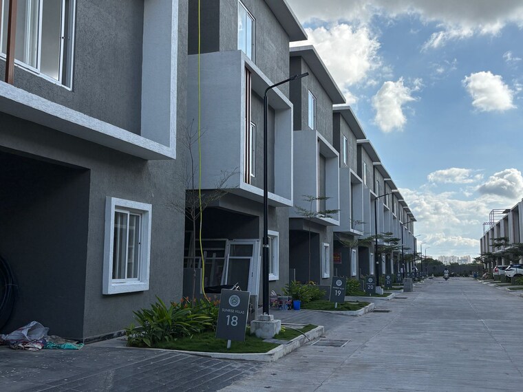 Exterior View, indresham 3 Bedroom 2325 Sq.Ft. Villa In Indresham Hyderabad 9673466