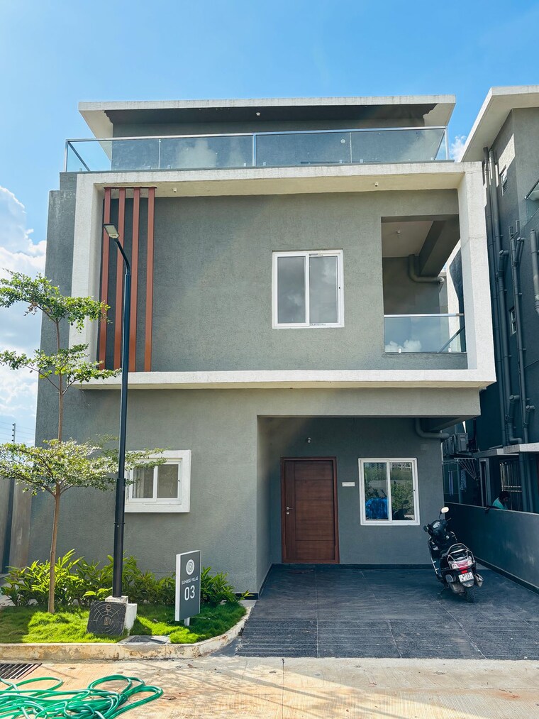 Exterior View, indresham 3 Bedroom 2325 Sq.Ft. Villa In Indresham Hyderabad 9673466