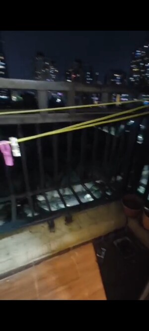 Kitchen in 1 BHK Apartment at Raunak Unnathi Woods, Ghodbunder Road – for Rent