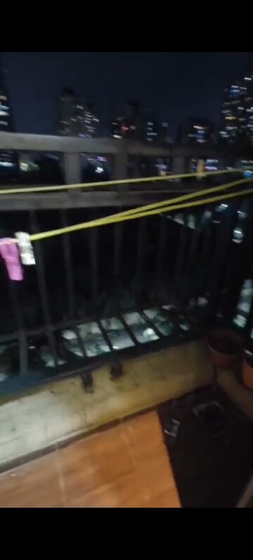 Kitchen in 1 BHK Apartment at Raunak Unnathi Woods, Ghodbunder Road – for Rent