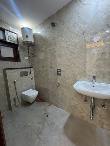 Bathroom in 2 BHK Apartment at Freedom Fighters Enclave – for Rent