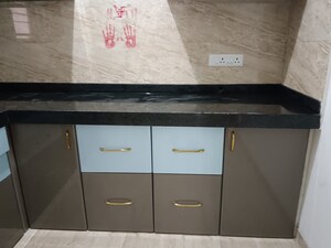 Kitchen in 3 BHK Apartment at VTP Beaumonde, Kharadi – for Rent