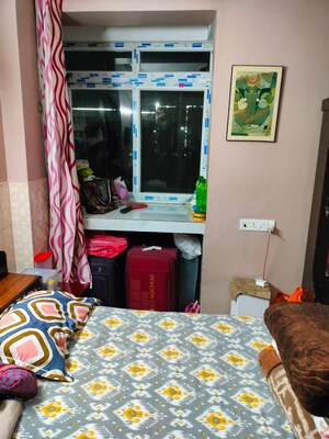 Bedroom in 2.5 BHK Apartment at Pawitra Cooperative Society, Vasundhara Enclave – for Rent