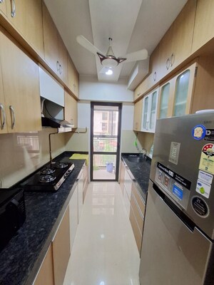 Kitchen in 2 BHK Apartment at Lodha Palava City Lakeshore Greens, Dombivli East – for Rent