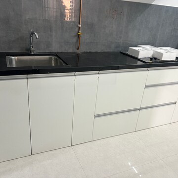 Kitchen in 3 BHK Apartment at Pride World City Wellington, Madhav Nagar – for Rent